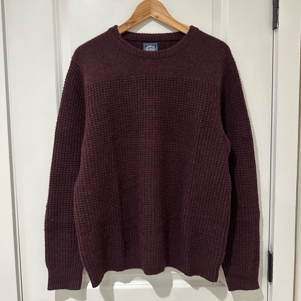 Cambridge Dry Goods Men’s Maroon Sweater